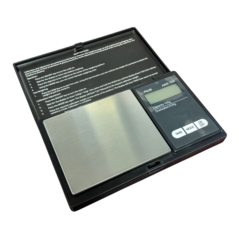 Coffee bean weighing scale prototype